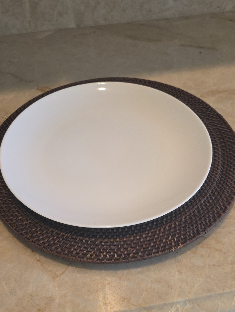8 Pottery Barn Woven Charger "Plates"